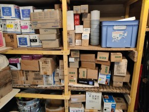 Lot 52 toners neufs OEM — Canon NP / Konica / Minolta / Sharp / Panasonic — export / dé...