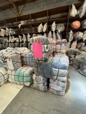 Balles de friperie export