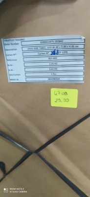 Déstockage palette de 50 table