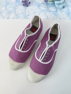 060102 Mix de chaussures en toile Bensimon