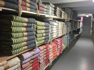 Grossiste de Foutas Tunisiennes 100% coton recyclé