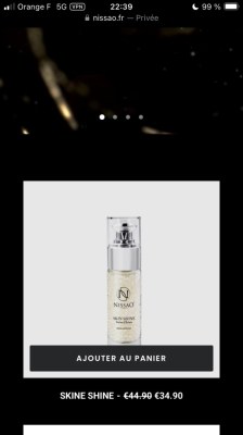 COSMETIQUE SABON FRANCE / PRODUITS CAPILLAIRES NISSAO