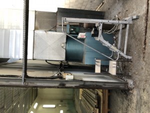 Cabine de peinture pour poids lourds