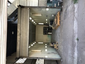 Cabine de peinture pour poids lourds