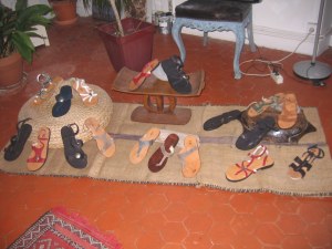 Vends lots de sandales cuir pour femmmes