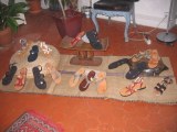 Vends lots de sandales cuir pour femmmes