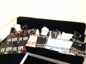 Stock vêtements streetwear h/f