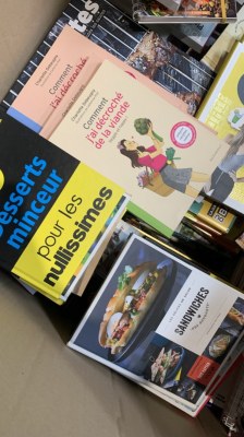 Lot livre de cuisine