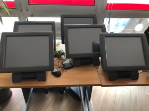 Lot de 5 caisses tactiles Aures tpv