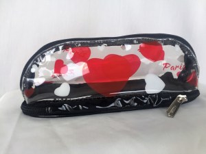 Trousse de maquillage et sac transparent