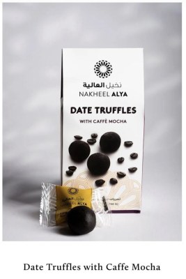 Destockage dattes aux truffes - café Mocha, sesame, chocolat noir