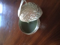 Lot bougies artisanales argentes