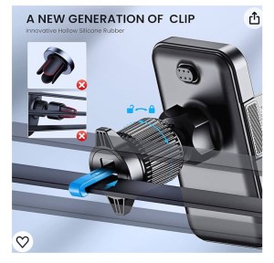 Support téléphone voiture avec clip qualité supérieur