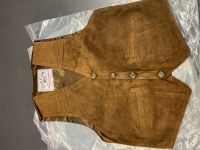 Vente d 'un lot de boléro véritable daim homme et femme