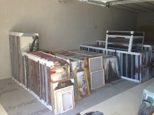 LOT DE TABLEAUX ABSTRAIT POUR MARCHES OU BOUTIQUES DECO...