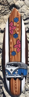Lots de planches de surf décoration en bois a saisir!
