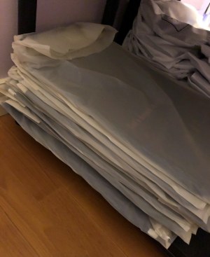 Lot emballages d'expédition biodégradables