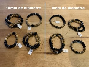 DESTOCKAGE LOT BRACELETS PIERRE et ACIER INOXYDABLE PRIX REVENDEUR