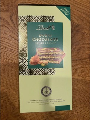 Exclusivité Chocolat Lindt Dubai Faible Quantité