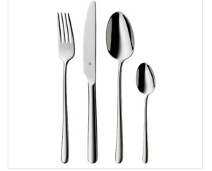 Assiettes en Porcelaine et Ménagère de 30 Pièces