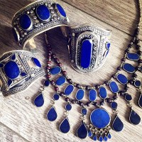 Lot de bijoux fantaisie tendance bohème chic