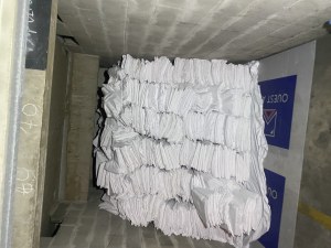 Drap blanc et housse de couette