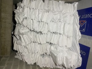 Drap blanc et housse de couette