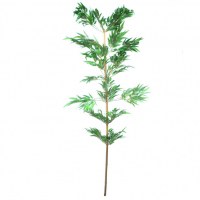 Vends lot canne de bambou naturelle avec feuillage artificielle