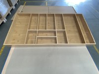 Insert de cuisine en Bambou - Tiroir a couvert