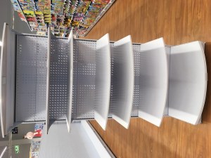 Gondoles et rayonnage à vendre