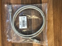Cable Cordon RJ45 FTP/UTP Cat 6 1 mètre gris