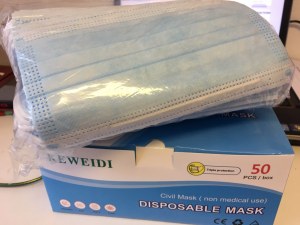 Masques de protection 3 plis jetables