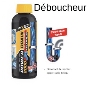 Deboucheur canalisation chantier