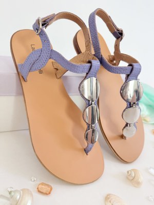 060123 Sandales femme en cuir