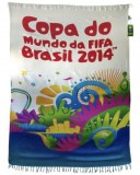 Paréo officiel fifa coupe du monde de football 2014