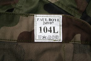 LOT 150 PANTALONS TREILLIS NEUF F2 CAMOUFLAGE MILITAIRE PAUL BOYE