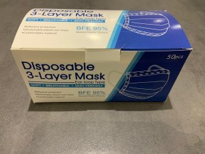 Masque chirurgical 3 plis jetable