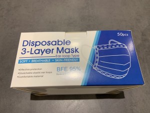 Masque chirurgical 3 plis jetable