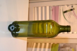 Bouteilles ambrées 1 litre avec bouchon verseur