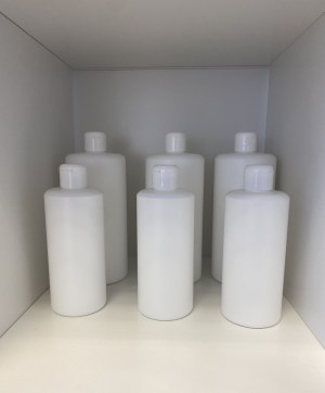 OPERATION DESTOCKAGE PRIX CASSE flacon tango 500ml / 1L PEHD blanc forme ronde+ capsule...