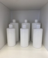 OPERATION DESTOCKAGE PRIX CASSE flacon tango 500ml / 1L PEHD blanc forme ronde+ capsule...