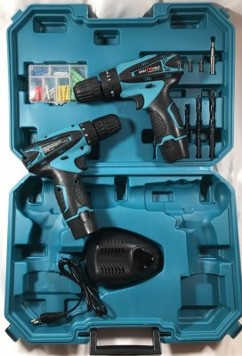 VISSEUSE ET PERCEUSE A CHOC 18V AVEC ACCESSOIRES