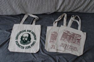 Lot sécable de Tote Bag Shakespeare and Company - Paris [MOQ = 15u]