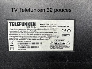 TV LED TELEFUNKEN 32 POUCES