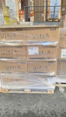 LOT DE 231 WC ET ACCESSOIRES NEUFS – Vitra, Viega, Gessi – 23 845 € HT