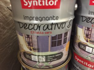 LOT DE 72 LASURES 2,5L SYNTILOR