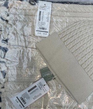 Déstockage accessoires hiver Tom Tailor – Écharpes et bonnets femme/homme