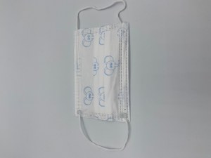 Masque chirurgical 3 plis jetable enfant
