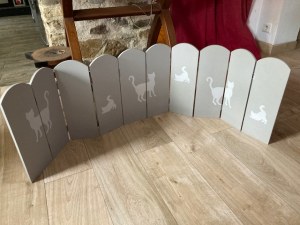 Lot de 300 paravents de decoration cache litiere bas differents coloris