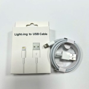 Câble de charge pour iPhone iPad de 1M